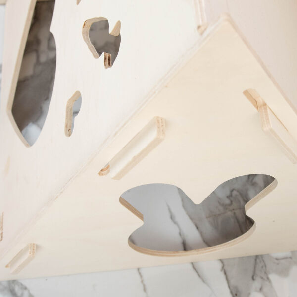 Hopplwerk maison à cœur de lapin - bunny heart house