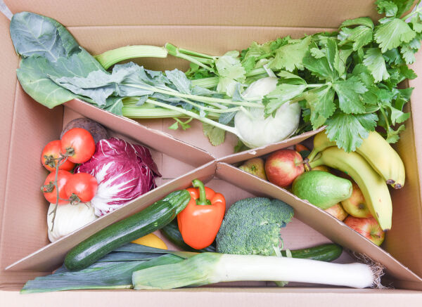 Aliments frais fruits Veggie Box