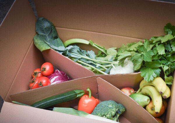 Aliments frais fruits Veggie Box