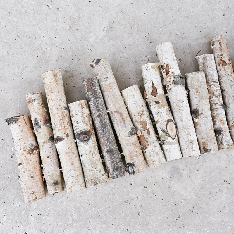 Bordure en bouleau - Birkenumrandung