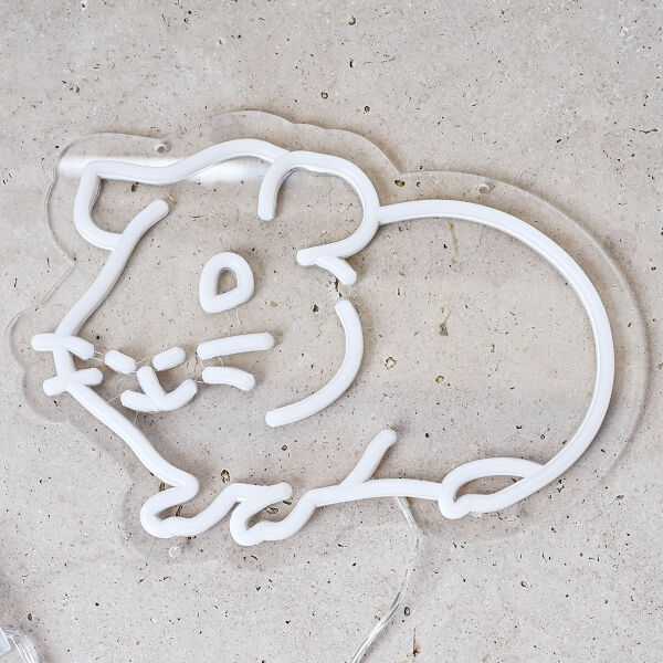 NEON Lampe guinea pig