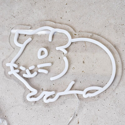 NEON Lampe guinea pig
